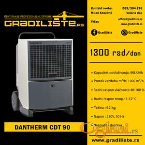 Mašina za sušenje/isušivanje vlage – Dantherm CDT 90